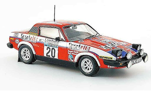 Triumph TR7 1980 1/43 Trofeu No.20 Sparkrite Clark Wilson RAC Rally miniature