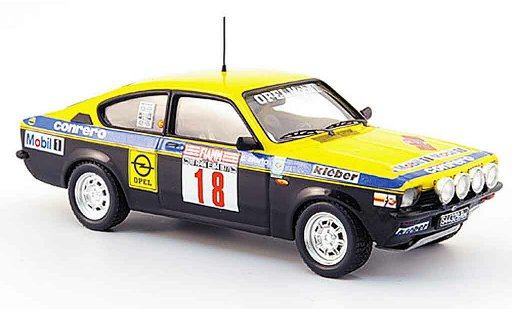 Opel Kadett GT 1/43 Trofeu e no.18 conrero elby rallye 1977 miniature