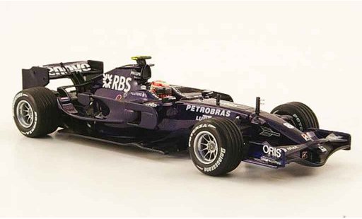 Toyota F1 Williams 1/43 Minichamps fw30 no.8 rbs k.nakajima 1. 3. februar 2008 miniature
