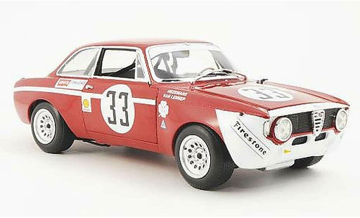 Alfa Romeo Giulia gt junior 1300 1/18 Minichamps GTA No.33 Hezemans/Van Lennep Jarama 1972 miniature