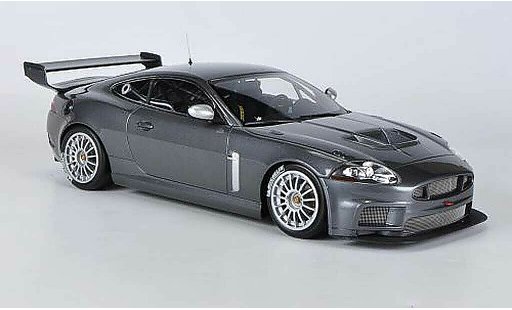 Jaguar XKR GT3 1/18 Minichamps grise 2008 miniature