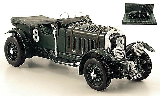 Bentley 4.5 course 1/43 Minichamps Blower Litre Supercharged No.8 24h Le Mans 1 miniature