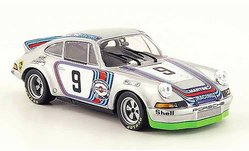 Porsche 911 RSR 1/43 Minichamps 3.0 No.9 Martini 6h Vallelunga 1973 miniature