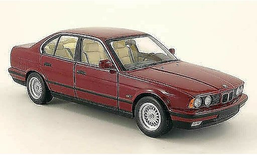 Bmw 535 berline 1/18 Minichamps 1988 i (e34) rouge miniature