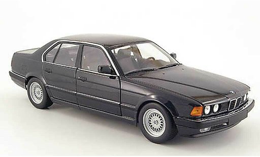 Bmw 730 E32 1/18 Minichamps i noire 1986 miniature