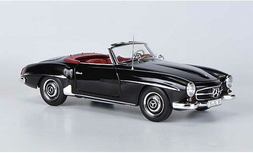 Mercedes 190 Base 1/18 Minichamps (W 121) noire 1955 miniature