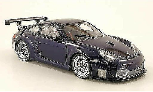 Porsche 911 GT3 RSR 1/18 Minichamps aco basic bleu 2004 miniature