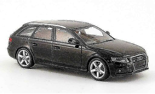 Audi A4 avant 1/43 Minichamps noire 2007 miniature