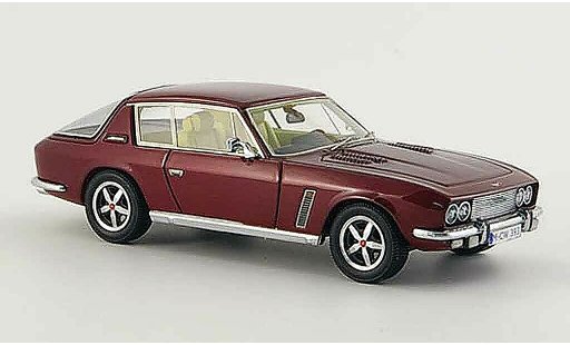 Jensen SIII Base 1/43 Neo Interceptor rouge 1975 miniature