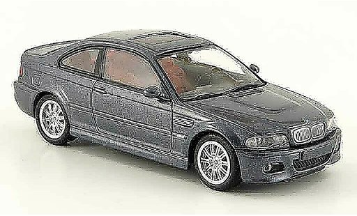 Bmw M3 Coupe 1/43 Minichamps E46 grise 2001 miniature