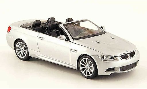 Bmw M3 Cabriolet 1/43 Minichamps E93 grise metallisee 2008 miniature