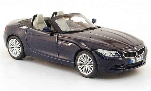 Bmw Z4 roadster 1/43 Minichamps E89 bleu 2009 miniature