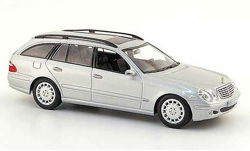 Mercedes Classe E T-Modell 1/43 Minichamps (S 211) grise 2003 miniature