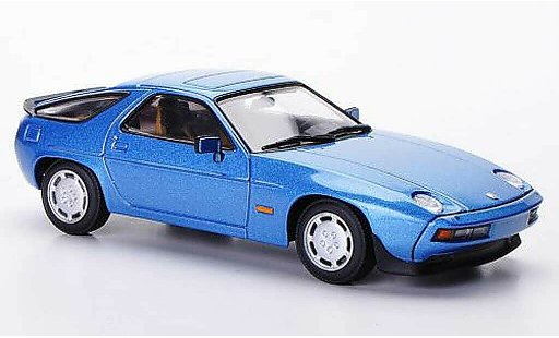 Porsche 928 1979 1/43 Minichamps S bleu miniature