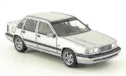 Volvo 850 Base 1/43 Minichamps grise 1994 miniature