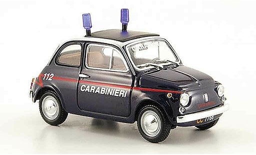 Fiat 500 C 1/43 Minichamps Carabinieri italienische police 1965 miniature