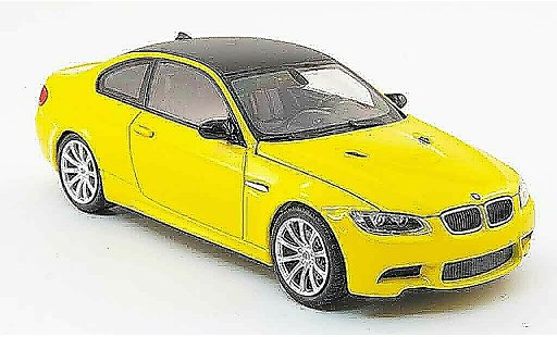 Bmw M3 coupe 1/43 Minichamps E92 jaune Linea Giallo 2008 miniature