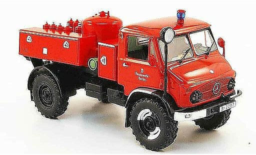 Mercedes Unimog 401-404 1/43 Minichamps 404 TroLF 750 pompier Berlin 1960 miniature