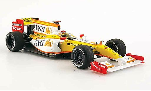 Renault F1 2009 1/43 Minichamps f 1 showcar no.7 miniature