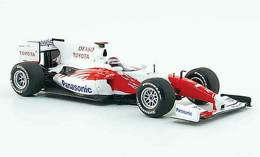 Toyota F1 Showcar 1/43 Minichamps panasonic j.trulli 2009 miniature