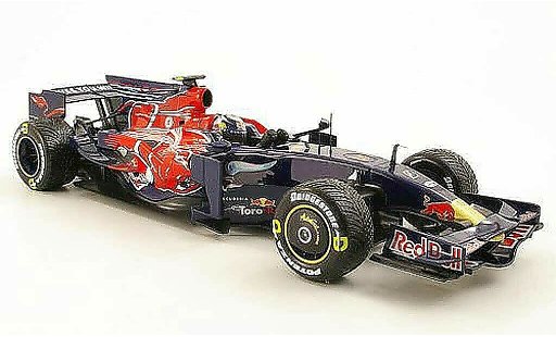 Toro Rosso STR3 Base 1/18 Minichamps no.15 red bull s.vettel gp italien 2008 miniature
