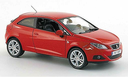 Seat Ibiza SC 1/43 J Collection rouge 3-portes 2008 miniature