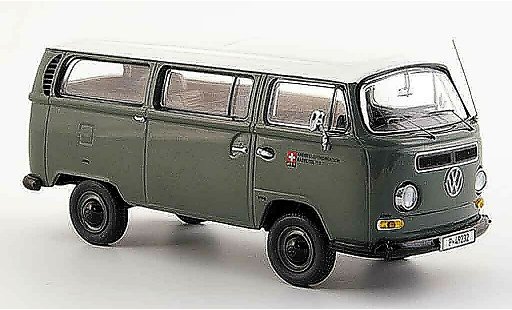 Volkswagen Combi A 1/43 Schuco t 2 a bus ptt messwagen grise blanche miniature