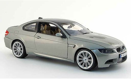 Bmw M3 Coupe 1/18 Mondo Motors E92 grise 2008 miniature