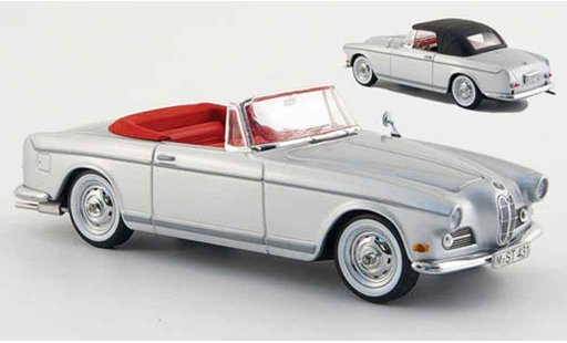 Bmw 503 cabriolet 1/43 Schuco grise metallisee inklusive Softtop 1956 miniature