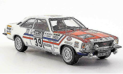 Opel Commodore B 1/43 Schuco gs e no.39 rallye england 1973 miniature