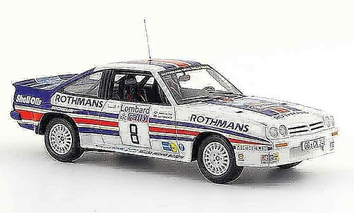 Opel Manta B B 1/43 Schuco 400 no.8 rothmans rallye england 1983 miniature