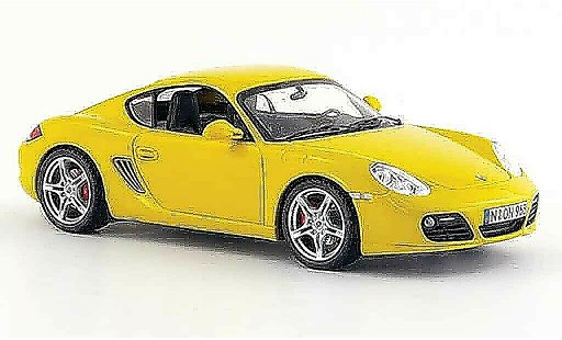 Porsche 718 S 1/43 Schuco jaune 2008 miniature