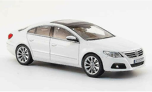 Volkswagen Passat CC 1/43 Schuco blanche concept white 2007 miniature