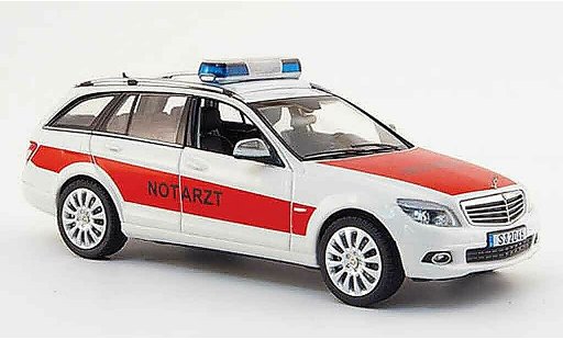 Mercedes Classe C T-Modell 1/43 Schuco T Modell Notarzt 2008 miniature