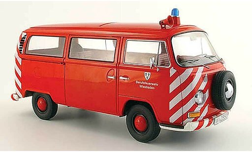 Volkswagen Combi Base 1/18 Schuco pompier miniature