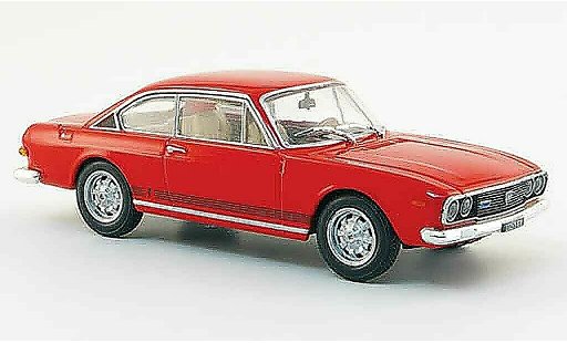 Lancia 2000 HF 1/43 Starline coupe rouge 1971 miniature
