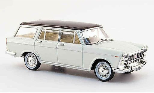 Fiat 2300 Familiare 1/43 Starline blanche noire 1963 miniature