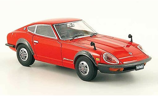 Nissan 240 ZG 1/43 Ebbro Fairlady rouge 1971 miniature