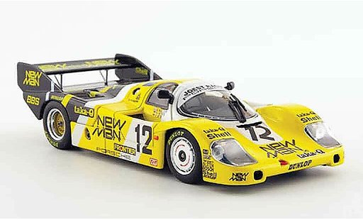 Porsche 956 1983 1/43 Ebbro No.12 Newman WEC Japan miniature