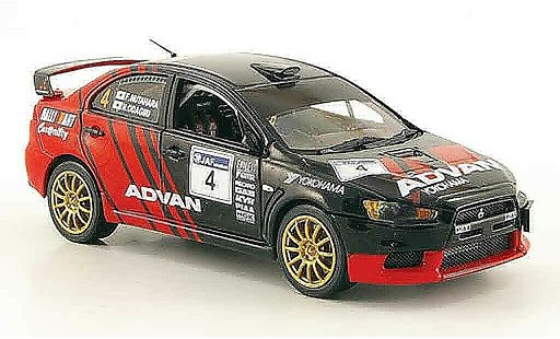 Mitsubishi Lancer Evolution IX 1/43 Vitesse No.4 Advan Rally Shinshiro 2008 miniature