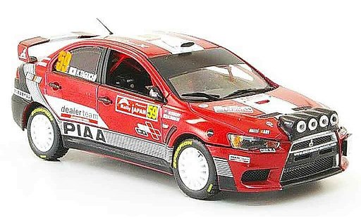 Mitsubishi Lancer Evolution X 1/43 Vitesse No.59 RalliArt Rally Japan 2008 miniature