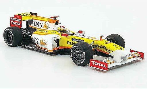 Renault F1 2009 1/43 Minichamps r 29 ing no.7 miniature