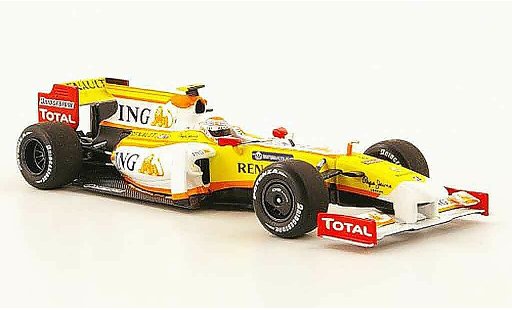 Renault F1 2009 1/43 Minichamps r 29 no.8 ing piquet miniature