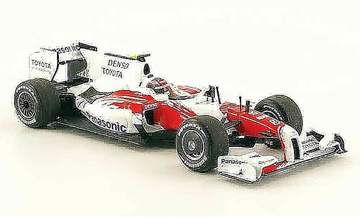 Toyota F1 TF109 1/43 Minichamps tf 109 no.10 panasonic t.glock gp australien 2009 miniature