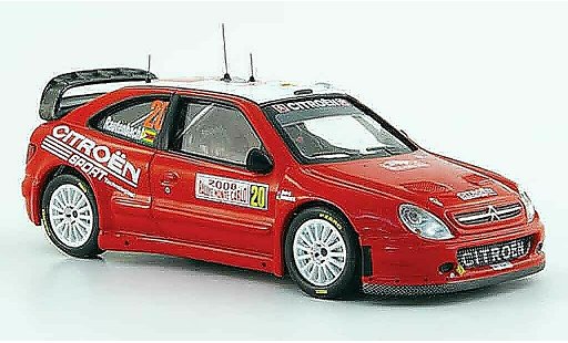 Citroen Xsara WRC 2008 1/43 IXO no.20 rautenbach senior rallye monte carlo miniature