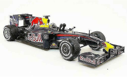 Renault F1 2009 1/18 Minichamps red bull rb5 renault no.15 s.vettel vainqueur gp china miniature