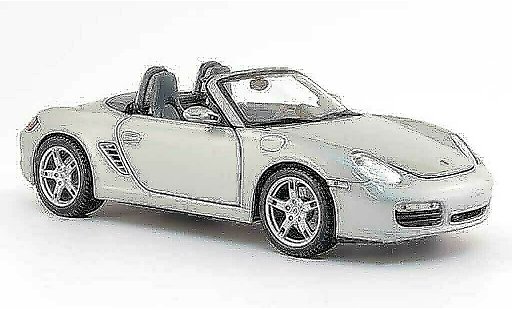Porsche Boxster Base 1/18 Maisto grise avec licht et sound miniature