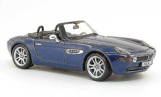 Bmw Z8 roadster 1/18 Maisto bleu avec licht et sound miniature