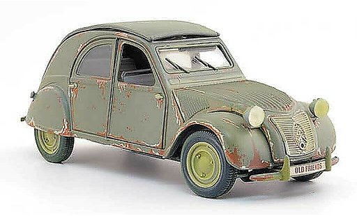 Citroen 2CV Berline 1/18 Maisto grise rouille 1952 miniature