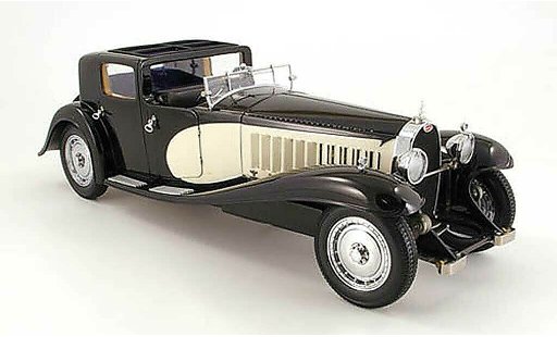 Bugatti Royale coupe de ville 1/18 Bauer beige noire 1931 miniature